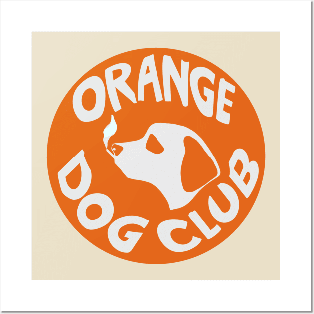 Orange Dog Club Logo Wall Art by Orange Dog Club